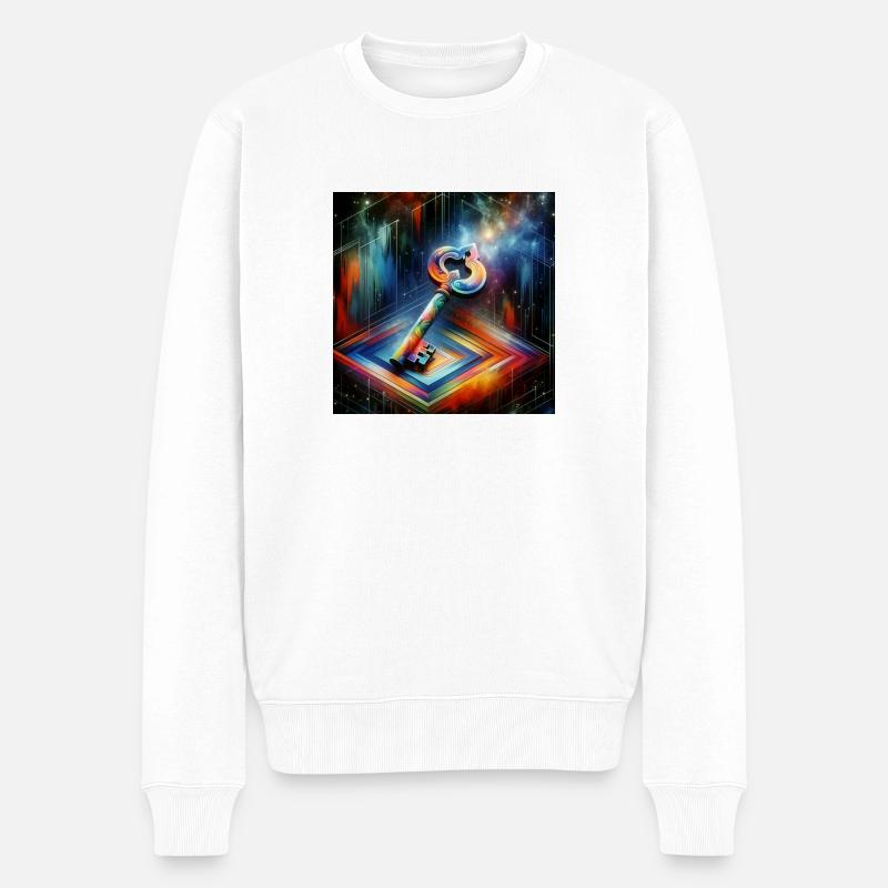 Clé - Pull Premium bio Homme - blanc