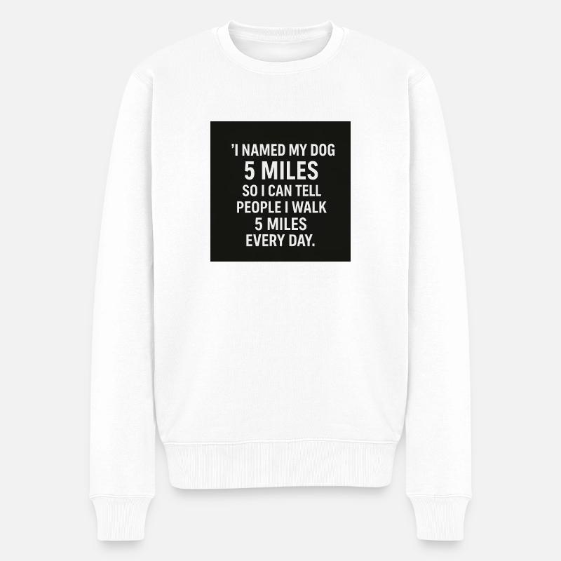 67A3264C F2AE 4A0E ABFC A83DD9500223 - Männer Premium Bio Pullover - Weiß