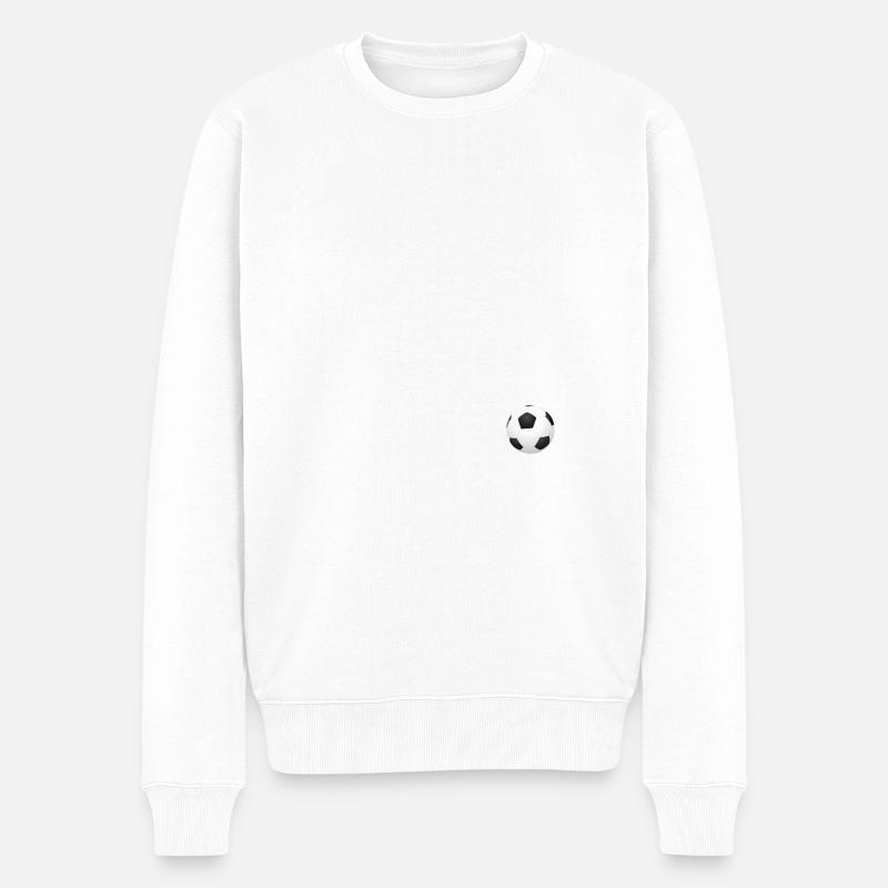 Footballeur - Pull Premium bio Homme - blanc