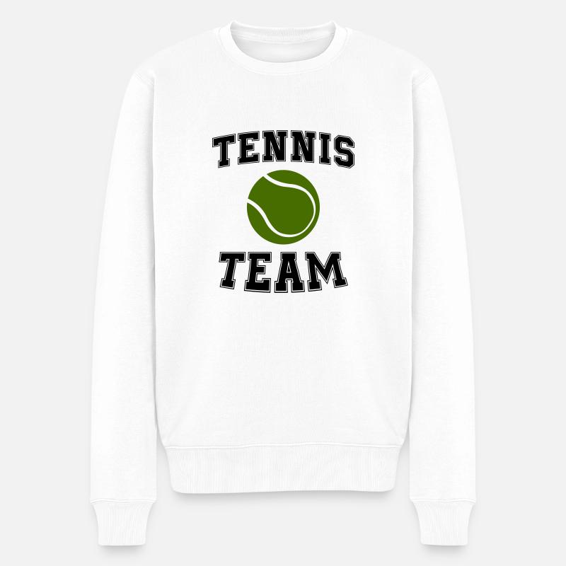 Équipe de tennis - Pull Premium bio Homme - blanc
