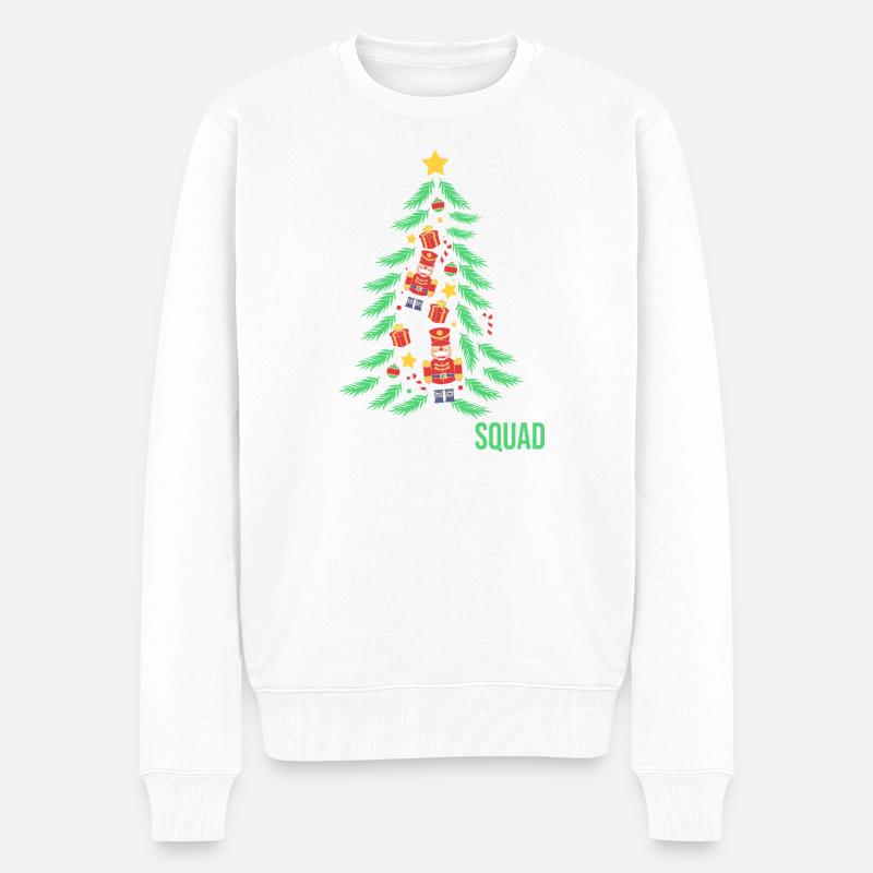 Casse-noisette de Noël - Pull Premium bio Homme - blanc