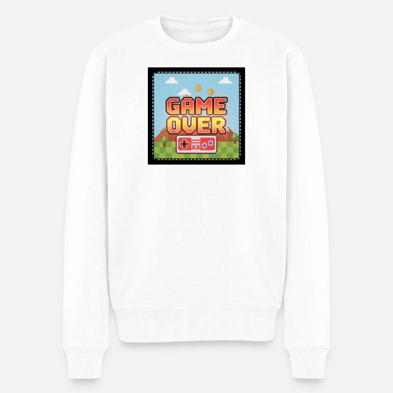 Fin du jeu - Pull Premium bio Homme - blanc