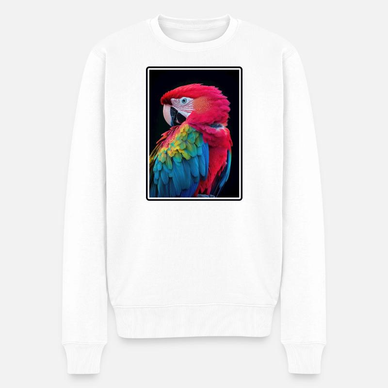 Aras Ara - Männer Premium Bio Pullover - Weiß