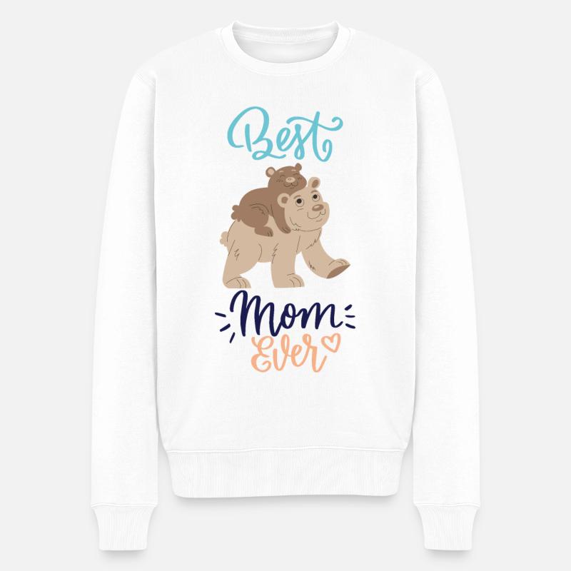 Meilleur maman ever - Pull Premium bio Homme - blanc