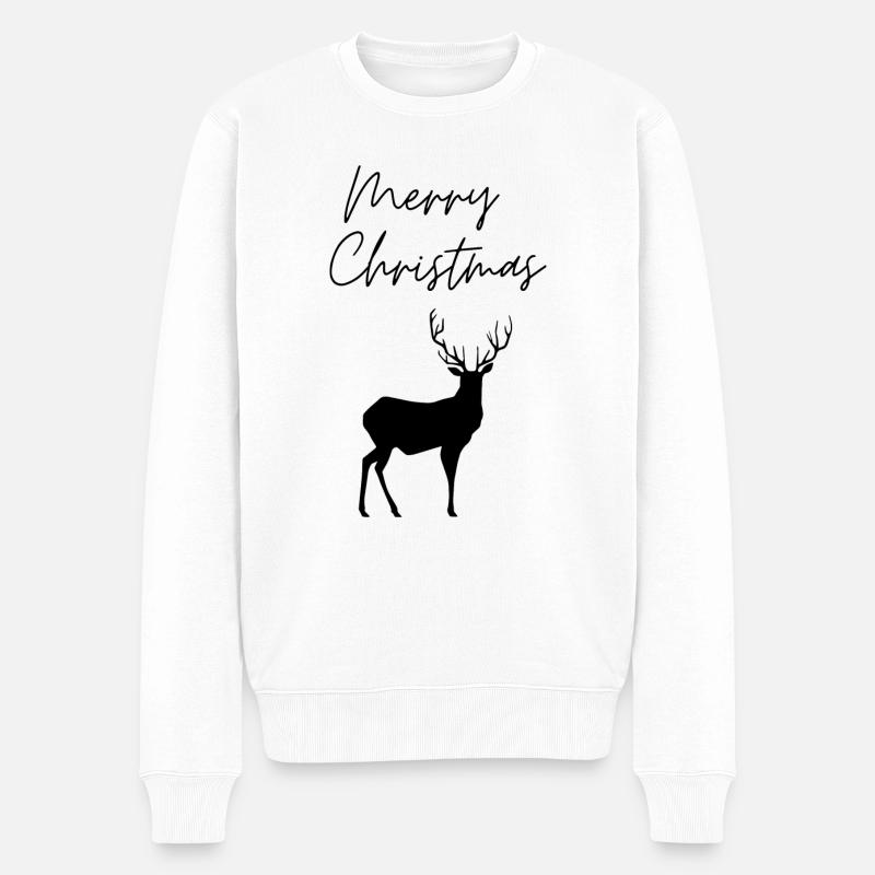 Joyeux Noël - Pull Premium bio Homme - blanc