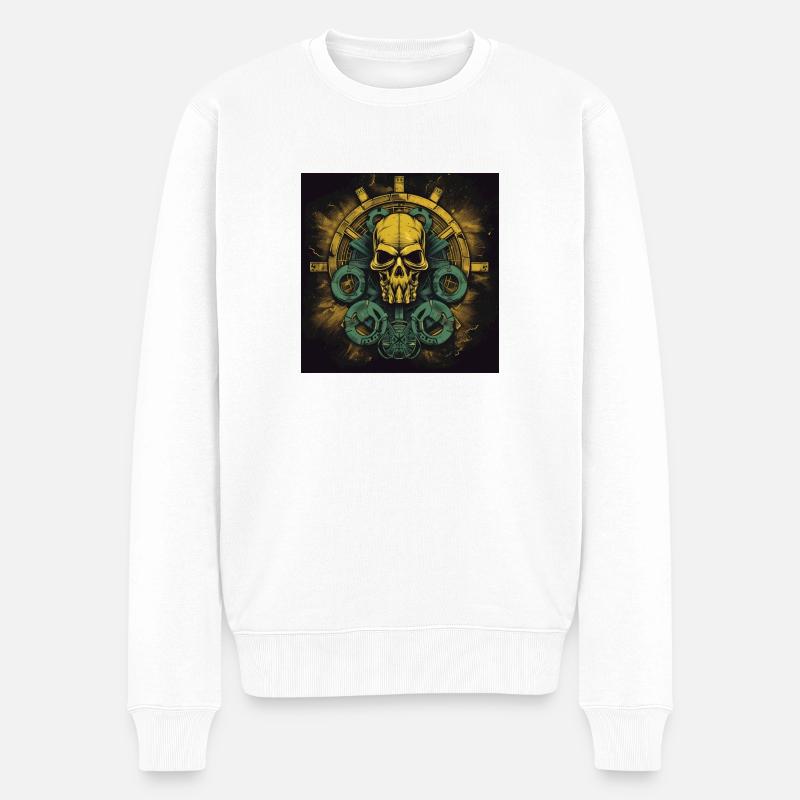 tchernobyl atome 13 - Pull Premium bio Homme - blanc
