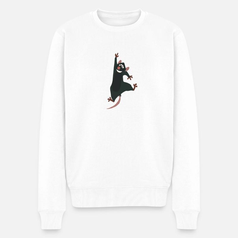 Ratten sind die GEILSTEN - Männer Premium Bio Pullover - Weiß