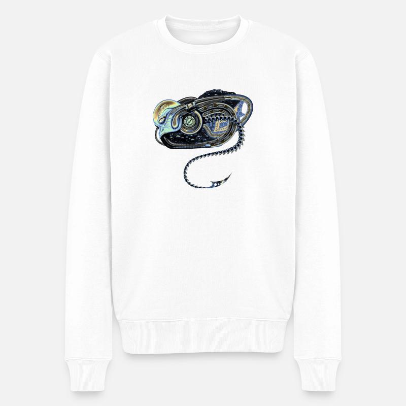 Biomécanique exotique - Pull Premium bio Homme - blanc
