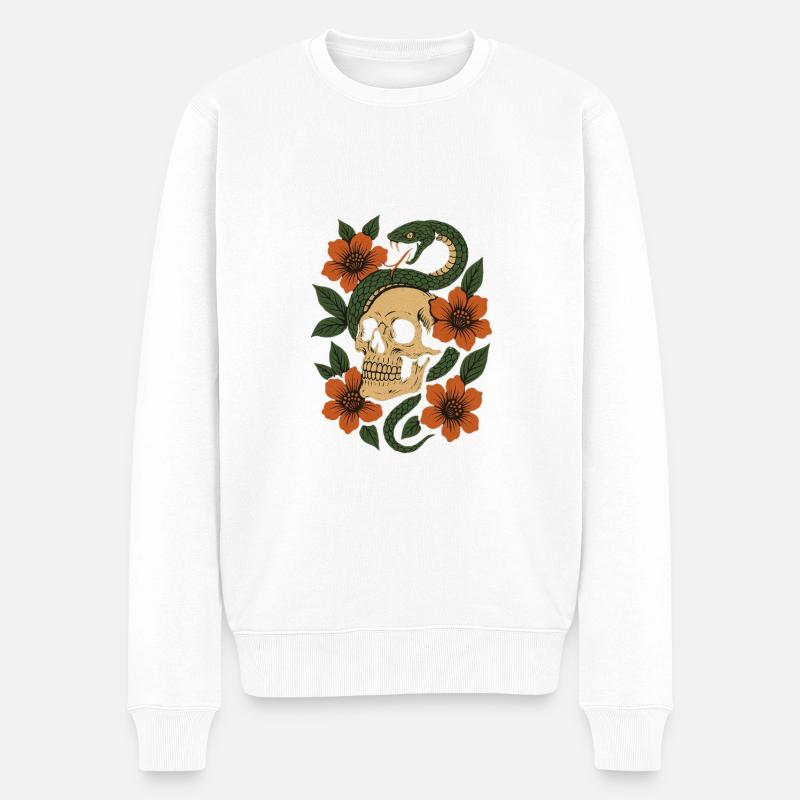 Morsure éternelle - Pull Premium bio Homme - blanc