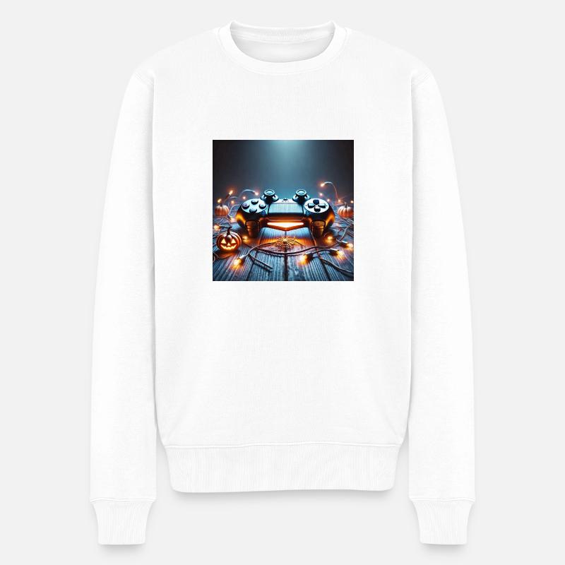 Manette PS - Pull Premium bio Homme - blanc