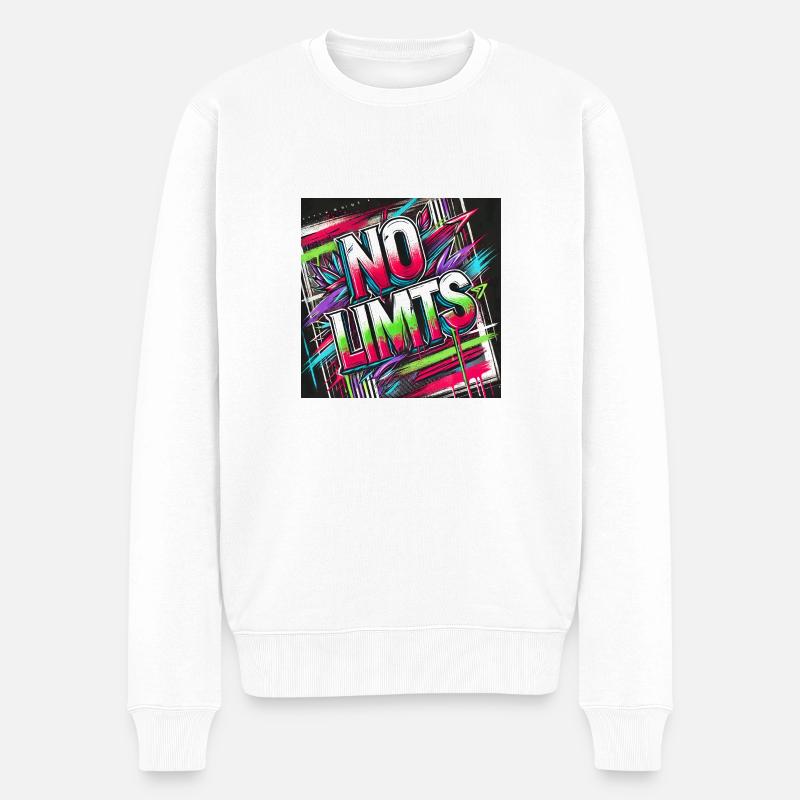 10C362A0 2081 4FCF B33B C88B0DCA9B3B - Männer Premium Bio Pullover - Weiß
