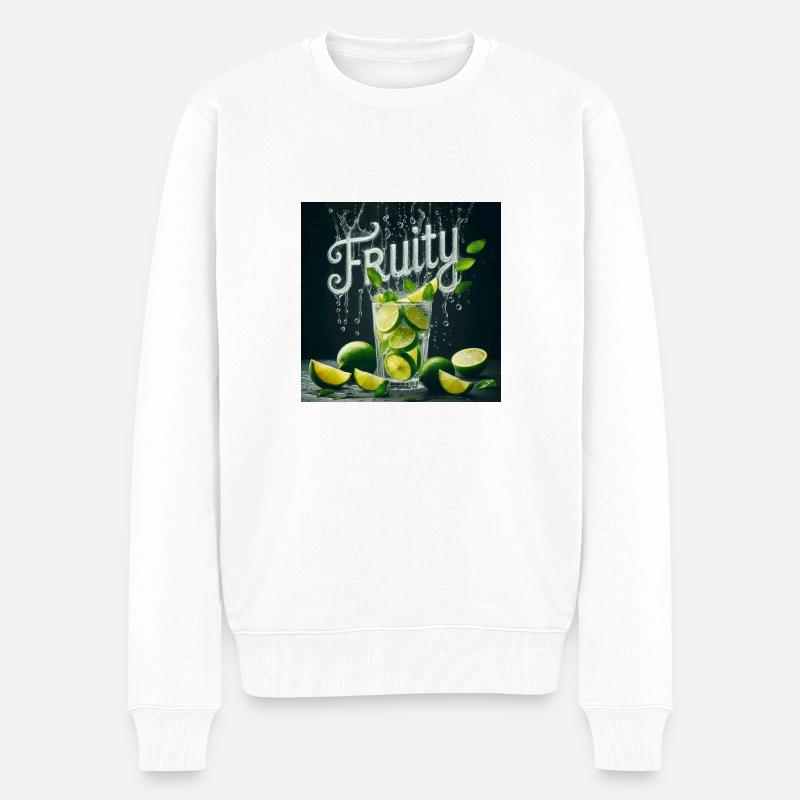 Fruité - Pull Premium bio Homme - blanc