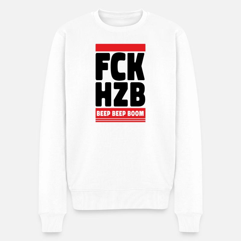 Contre la déclaration d’antisémitisme - Pull Premium bio Homme - blanc