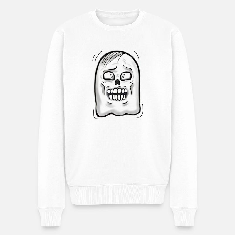 duch - Pull Premium bio Homme - blanc