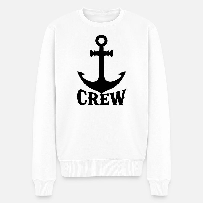 Équipage du navire - Pull Premium bio Homme - blanc