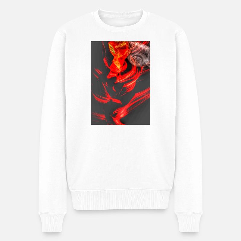 Kaputte Kamera Teil 4 - Männer Premium Bio Pullover - Weiß