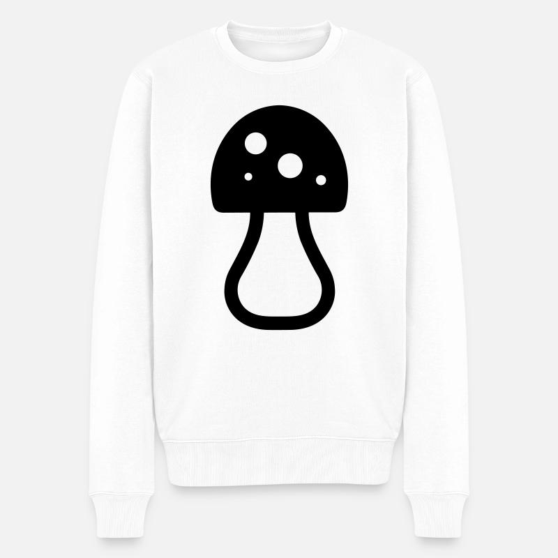 Champignon - Pull Premium bio Homme - blanc