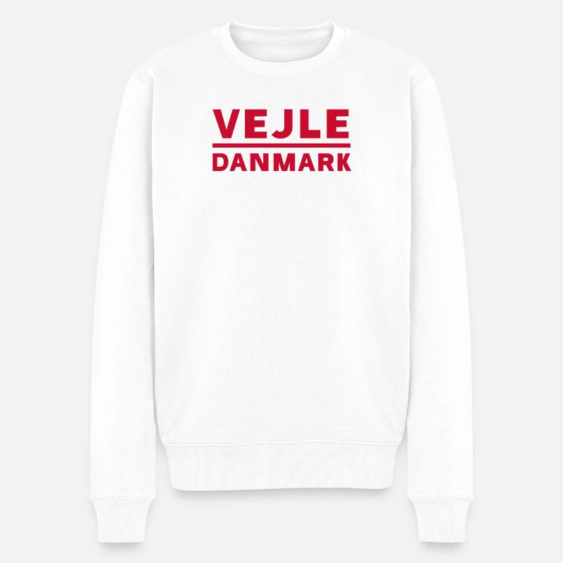 Vejle, Danemark - Pull Premium bio Homme - blanc