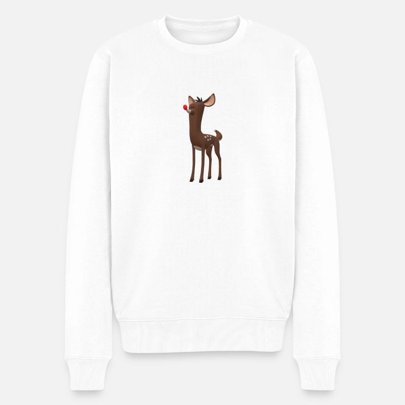 Rudolf - Pull Premium bio Homme - blanc