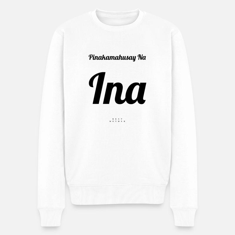 Dicton philippin - Pull Premium bio Homme - blanc