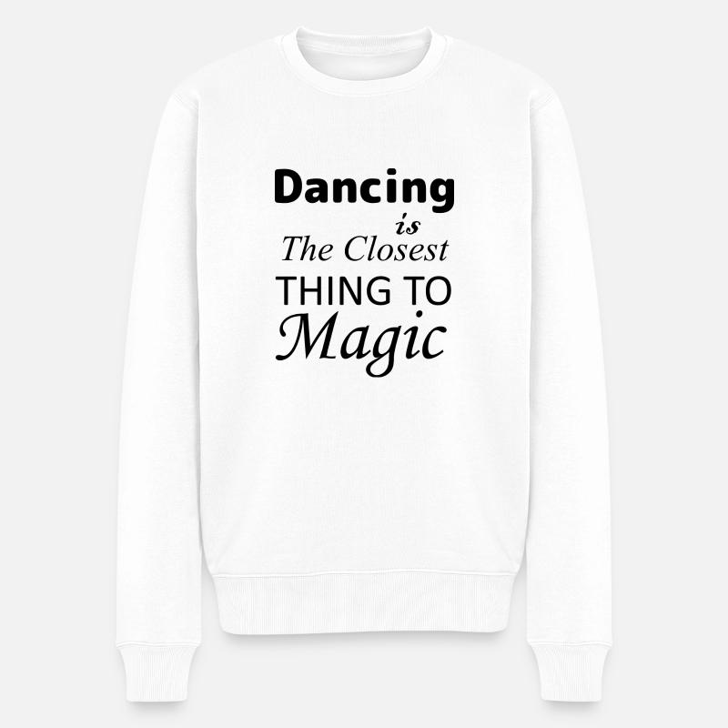 Danse Musique de danse - Pull Premium bio Homme - blanc