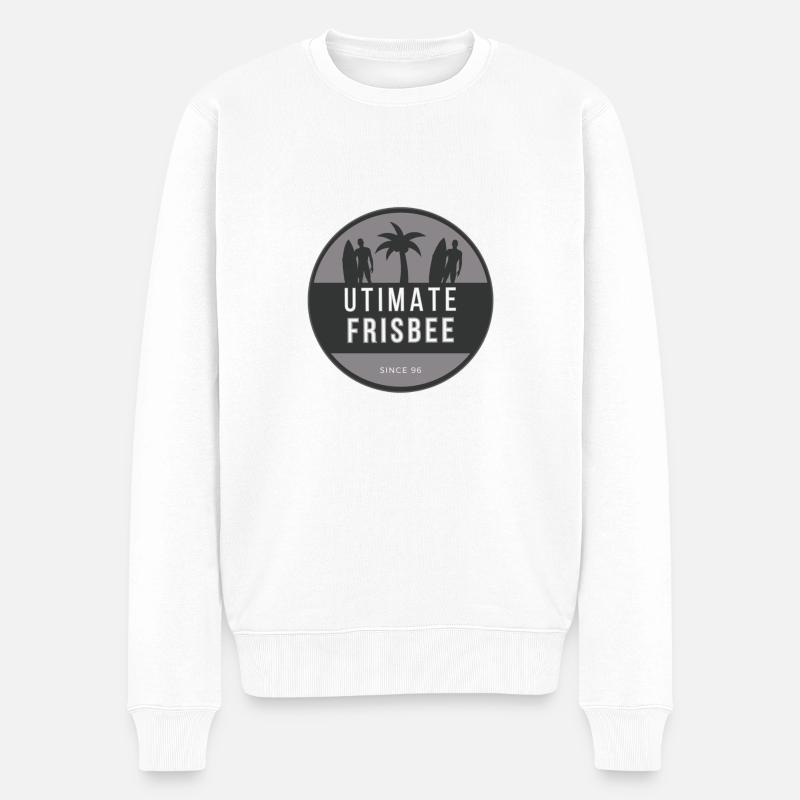 ulti beach 9 - Pull Premium bio Homme - blanc