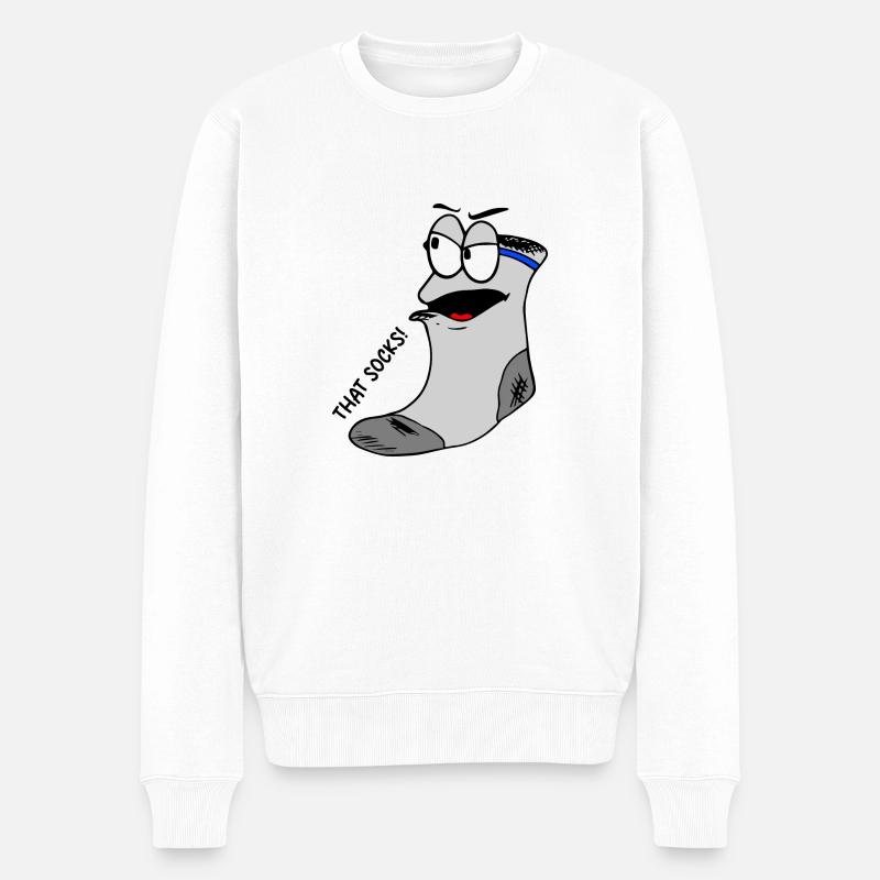 Idée cadeau humour drôle - Pull Premium bio Homme - blanc