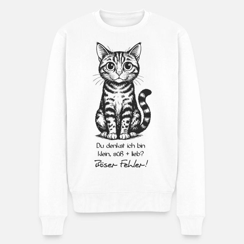 Tu crois que je suis... - Pull Premium bio Homme - blanc