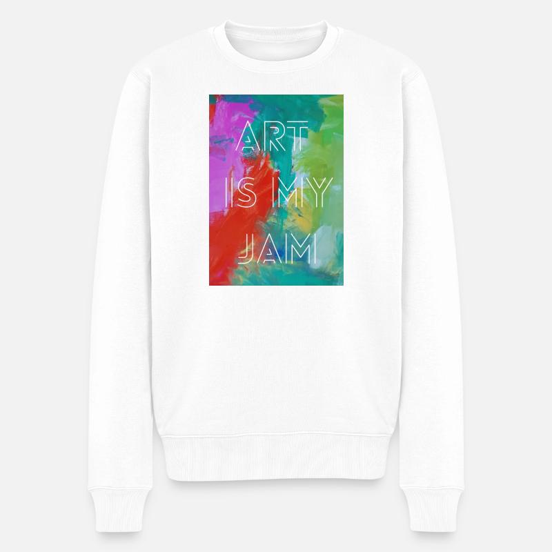 L’art, c’est mon truc - Pull Premium bio Homme - blanc