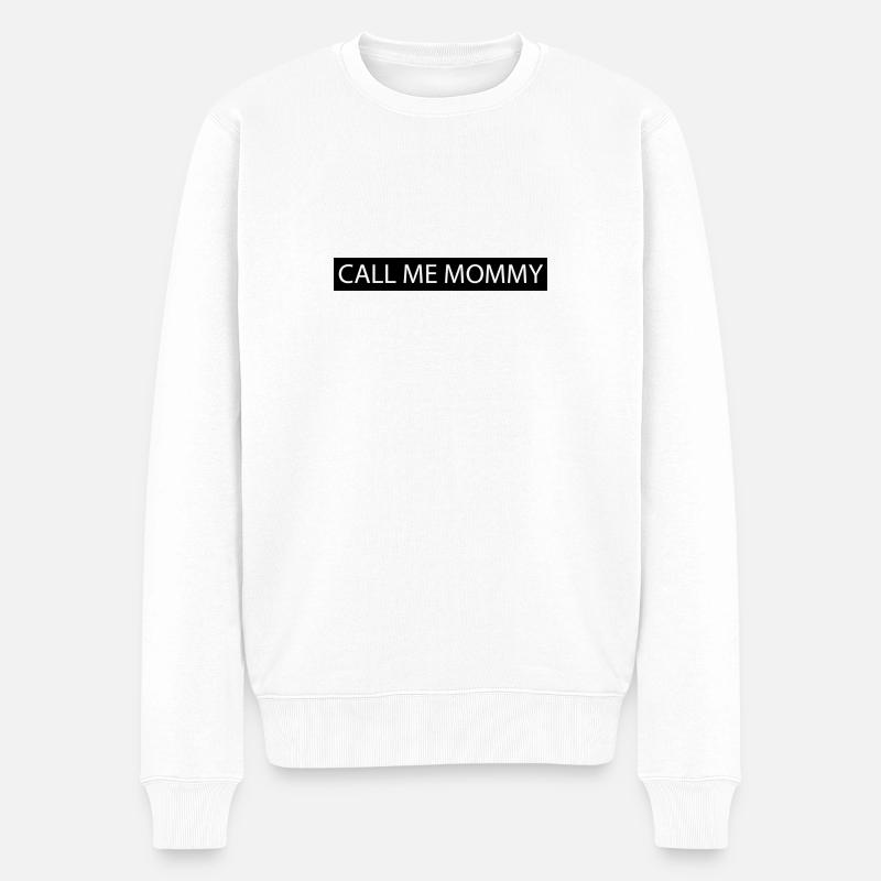 Appelez-moi maman - Pull Premium bio Homme - blanc
