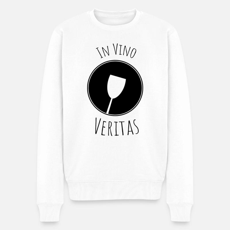 Vino - Pull Premium bio Homme - blanc