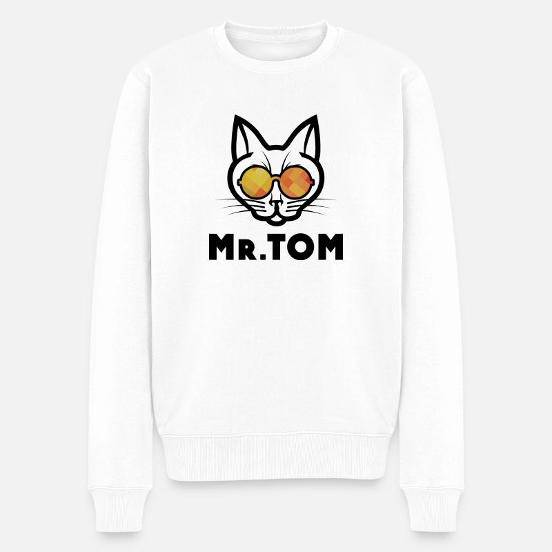 M. Tom - Pull Premium bio Homme - blanc