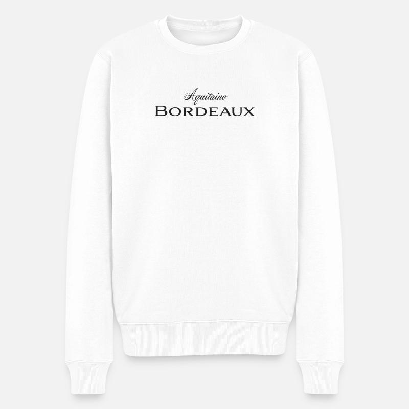 Bordeaux - Pull Premium bio Homme - blanc