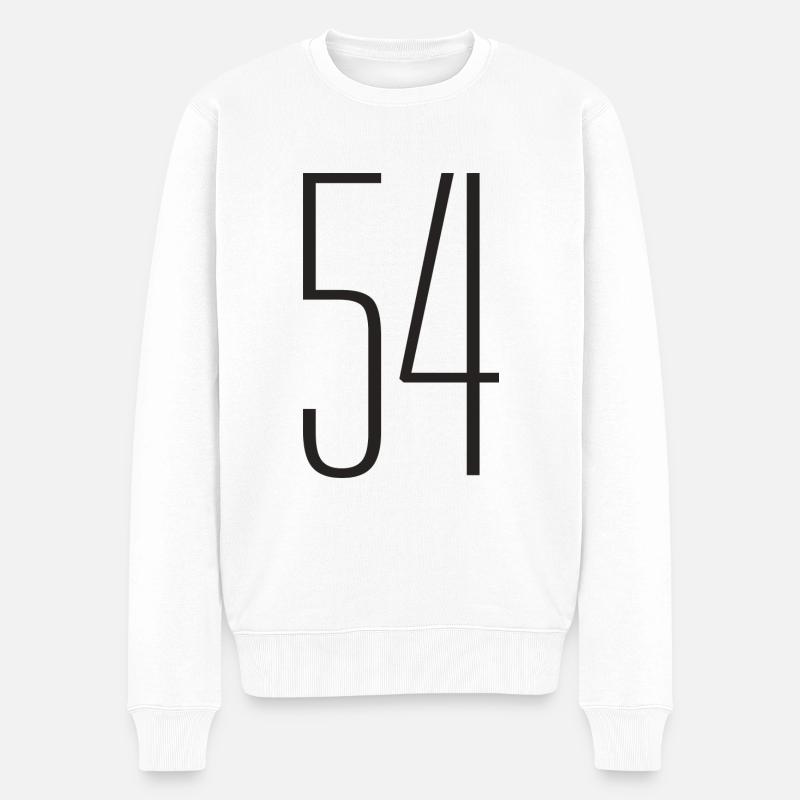 54 - Pull Premium bio Homme - blanc