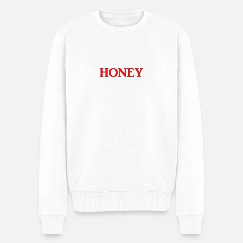 MIEL / MIEL - Pull Premium bio Homme - blanc