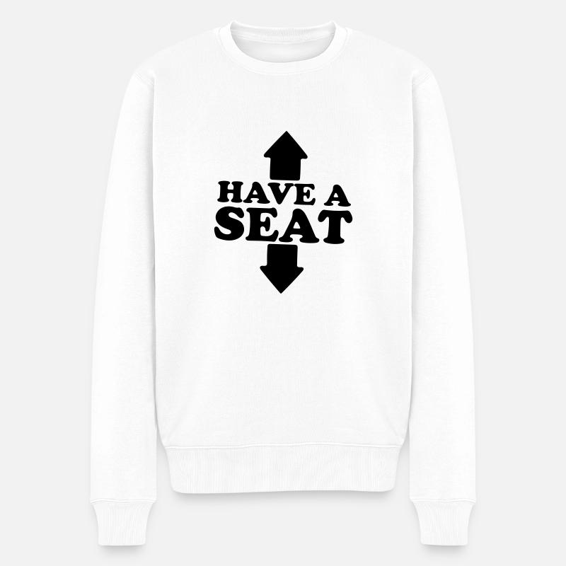 avoir un - Pull Premium bio Homme - blanc