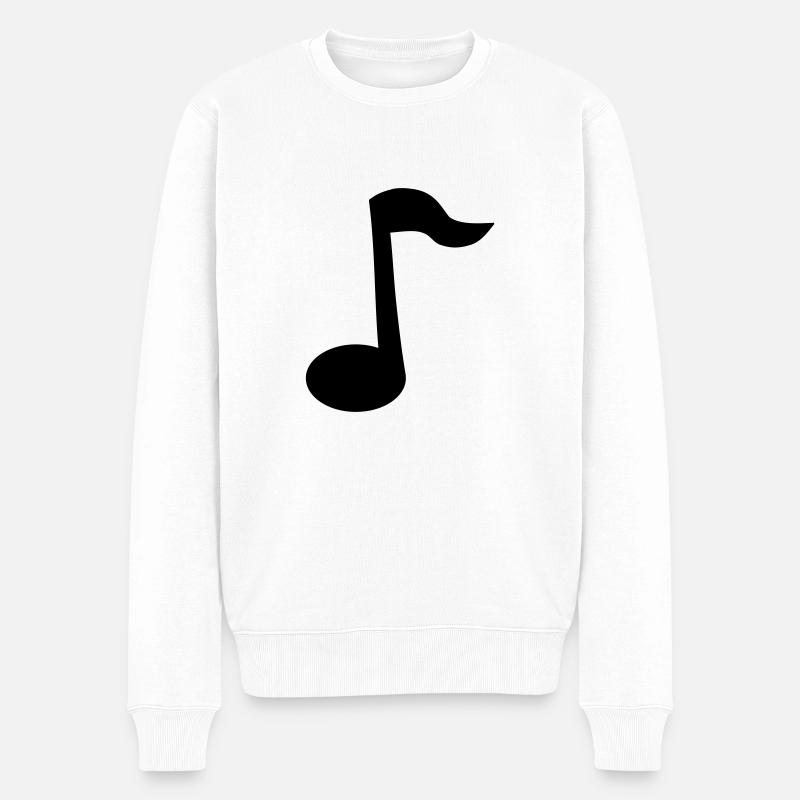 Note - Pull Premium bio Homme - blanc