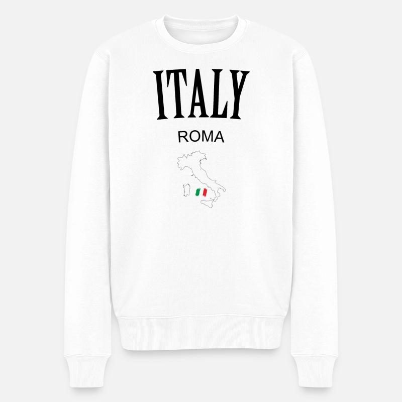 Rom - Pull Premium bio Homme - blanc