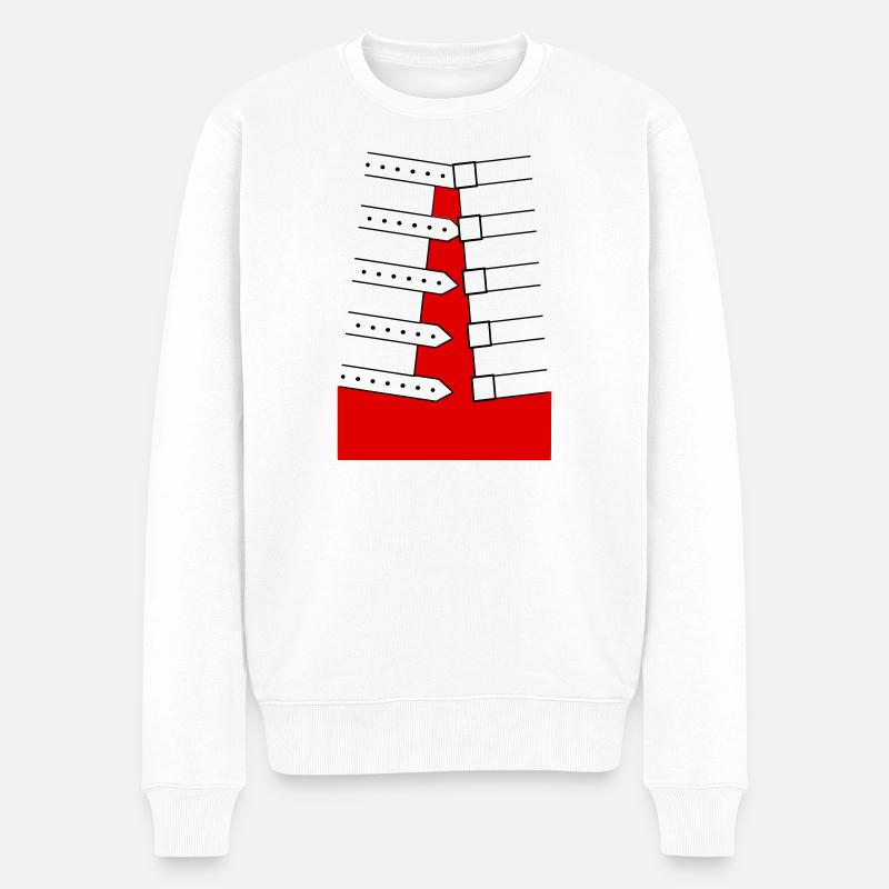 Fred 1986 - Pull Premium bio Homme - blanc