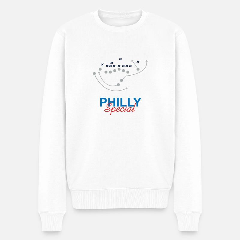 Philly Special - Pull Premium bio Homme - blanc