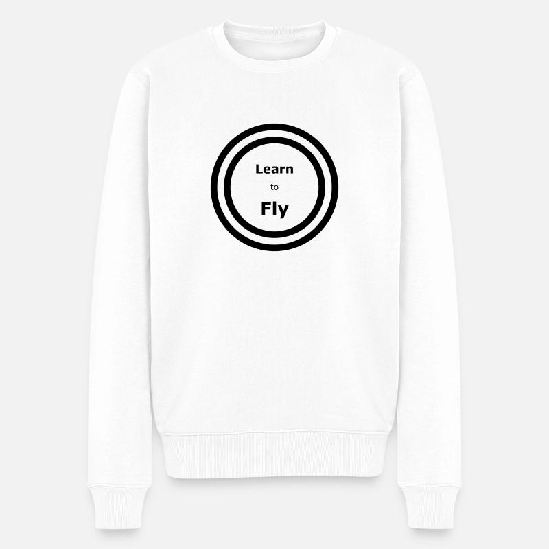 Learn to Fly - Lyrics - Pull Premium bio Homme - blanc