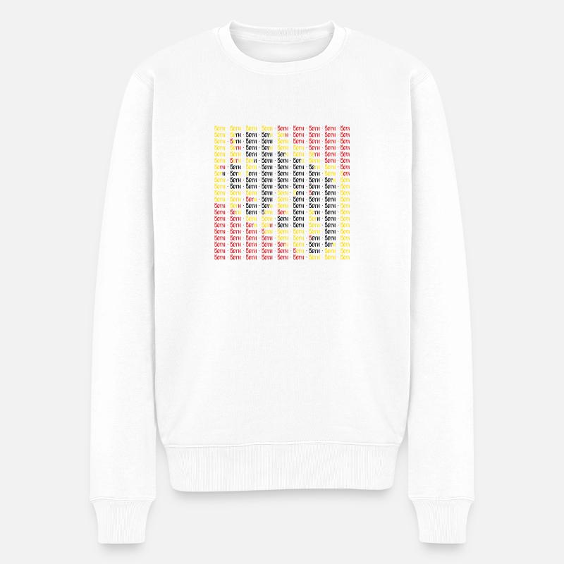 Le blason de Bern - Pull Premium bio Homme - blanc