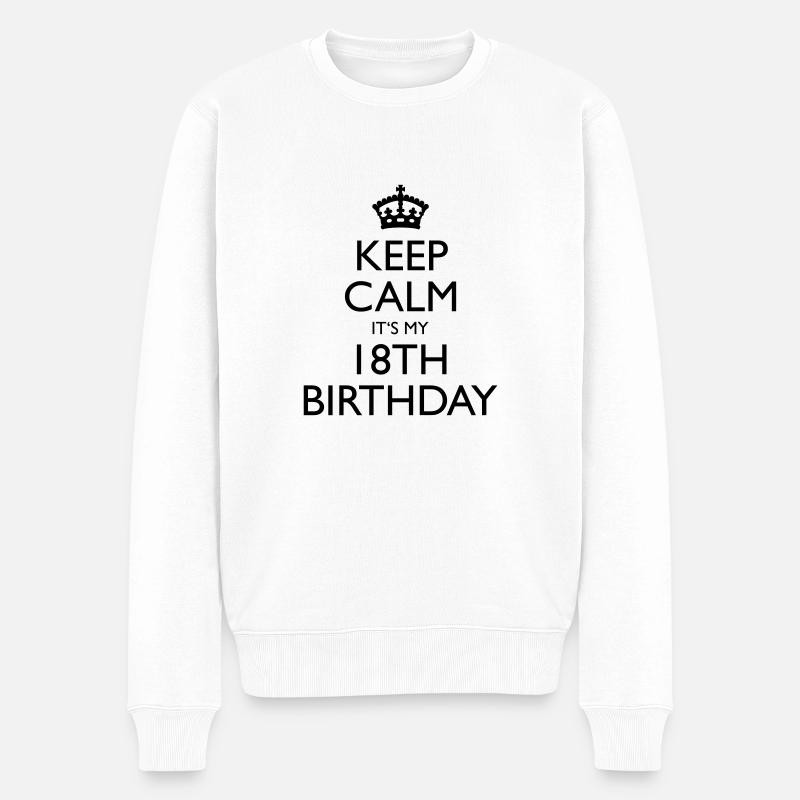 It's my 18th Birthday - Pull Premium bio Homme - blanc