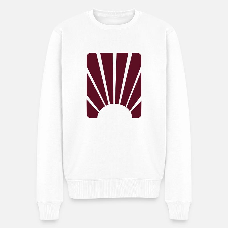 Sun - Pull Premium bio Homme - blanc