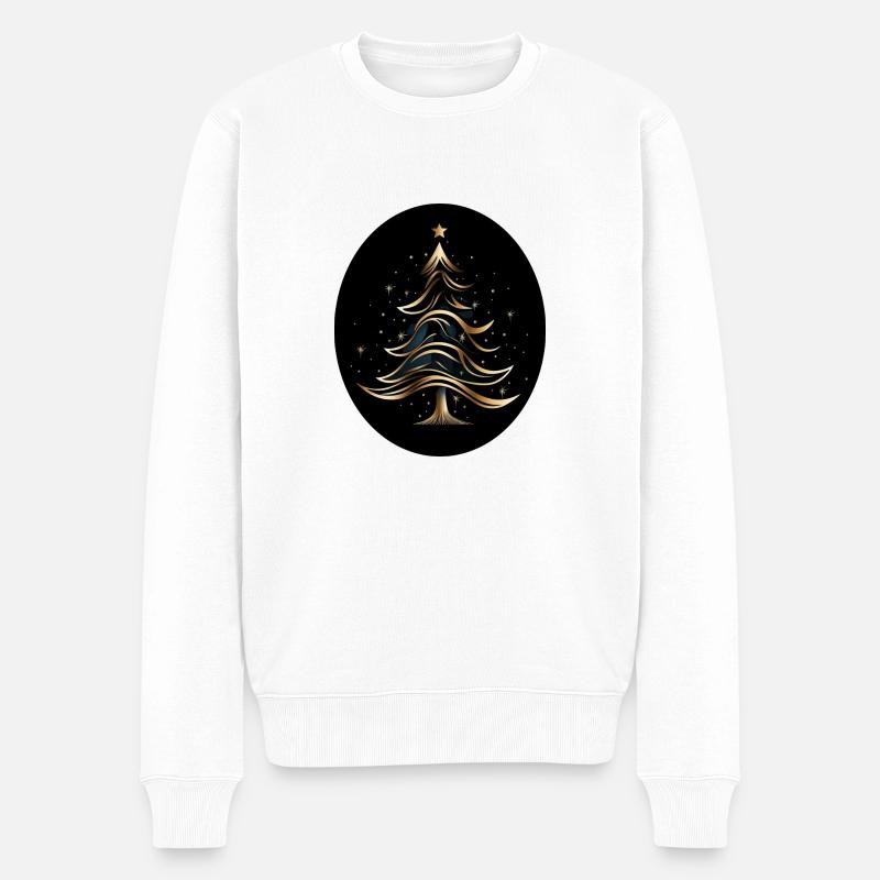 Sapin de Noël magique - Pull Premium bio Homme - blanc