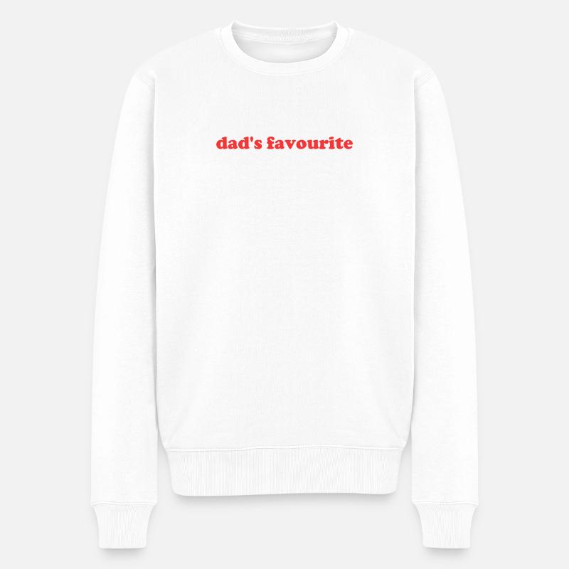 Le préféré de papa - Pull Premium bio Homme - blanc