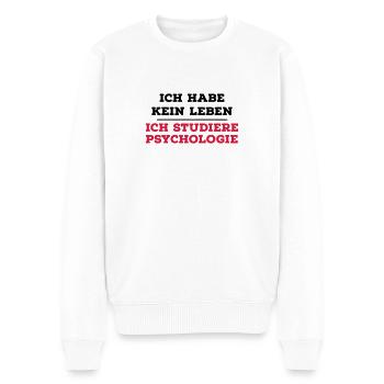 Psychologie - Pull Premium bio Homme - blanc - Devant - Thijin (182cm)