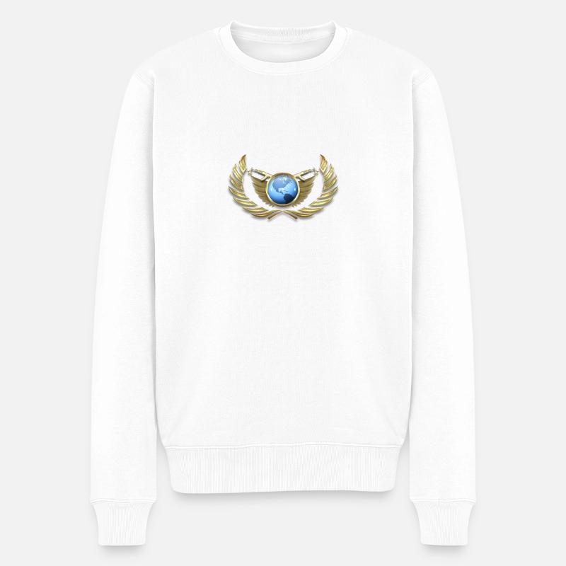 Global Offensive CSGO - Männer Premium Bio Pullover - Weiß