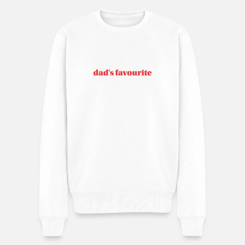 Le préféré de papa - Pull Premium bio Homme - blanc