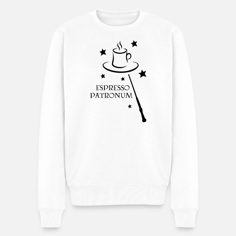 2541614 131015738 Espresso - Pull Premium bio Homme - blanc